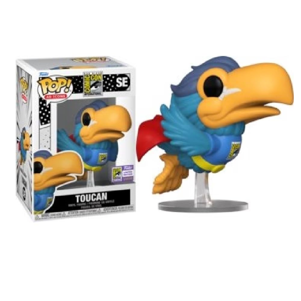 SDCC 2023 (Shared): SAN Diego Comic CON POP! SDCC Superhero Toucan