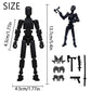 Rugwun Assembly Completed-Titan 13 Action Figure, Upgrade T-Robot 13 Action Figures, New Dummy Robot 13, 3D Printed Multi Action Figure Set,Creative