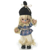 Precious Moments Dolls by The Doll Maker, Linda Rick, Scarecrow, Clever as Can Be, Wizard of Oz, 7 inch Doll