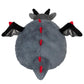 Squishable - Snugglemi Snackers Shadow Dragon - Fantasy Creatures Collection - 8 in - Soft Toy Collectible Stuffed Animal - Beans