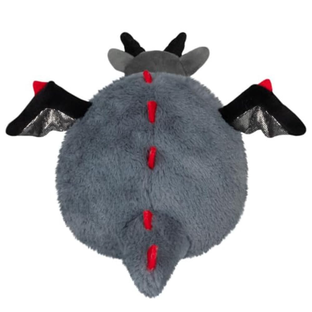 Squishable - Snugglemi Snackers Shadow Dragon - Fantasy Creatures Collection - 8 in - Soft Toy Collectible Stuffed Animal - Beans