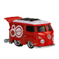 KOOL Kombi VW Volkswagen MATTEL 80 - Die Cast 1:64 Scale - Length 7 cm - JBL68 - Pop Culture Series
