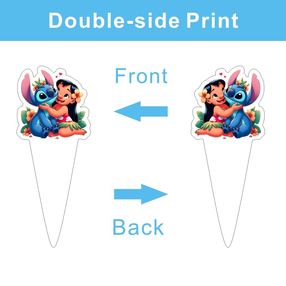 25 Pcs S Cake Topper and Cupcake Toppers Set Birthday Party Supplies for Birthday Decorations