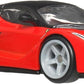Hot Wheels Red Ferrari LaFerrari Euro Speed Car Culture Series 1:64 Scale Collectible Die Cast Metal Toy Car Model with Rubber Real Riders 3/5