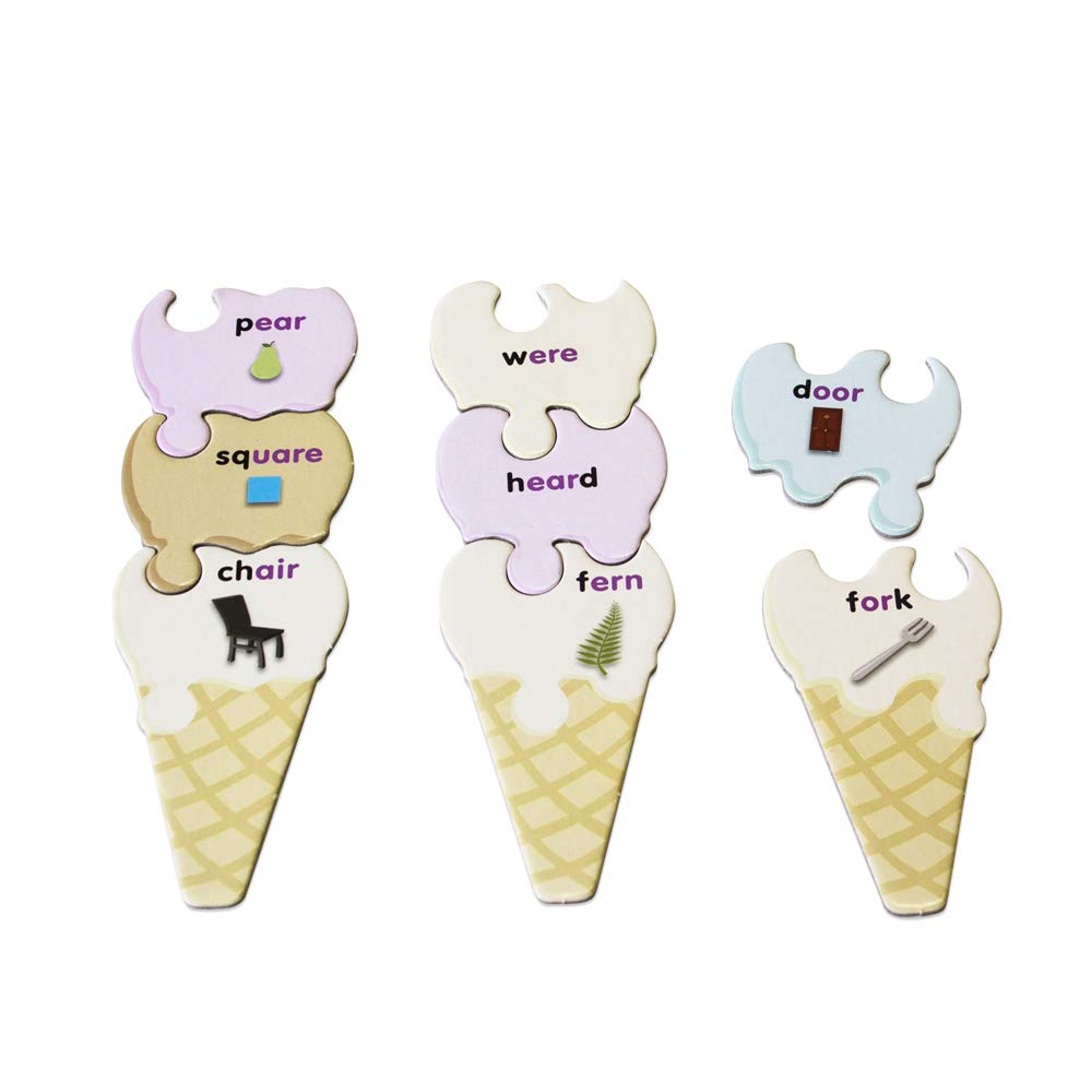 Junior Learning 6 Vowel Sound Game - Phonics & Long Vowel Reading Set