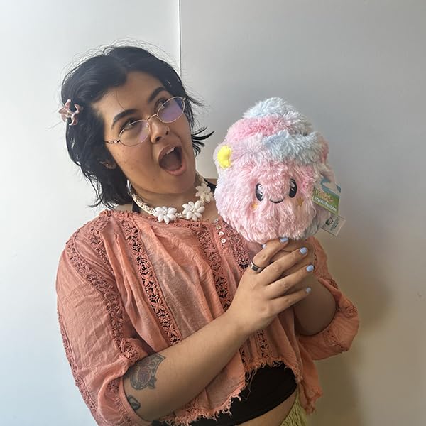 Squishable - Mini Cotton Candy - Comfort Food Collection - 10 in - Soft Toy Collectible Stuffed Animal
