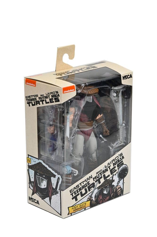NECA - Teenage Mutant Ninja Turtles (Mirage Comics) - Foot Assassin 7" Scale Action Figure (Classic Colors)