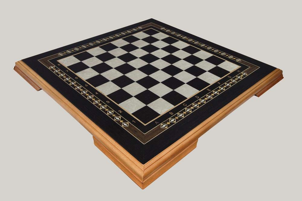 15.15 Inch Flat Wooden Chess Board - Small Size | Code: 2655. BLK