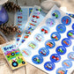 Olive Kids Trains, Planes and Trucks Personalized Camp Kit