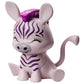Enchantimals Zadie Zebra Doll with Ref Animal Figure, 6-inch Small Doll with Removable Skirt & Accessories, Sunny Savanna Toy Collection