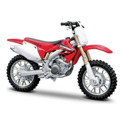 New-Ray Toys 1:6 Scale Dirt Bike Die-Cast Replica Honda CRF450R 2017 49583, Red
