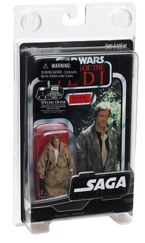 Star Wars 3.75 Vintage Endor Han Solo Figure