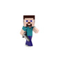 Jada Minecraft Metalfigs 4-Pack - 2.5” Die-Cast Collectible Figures Toys - Wave 4 Set Featuring Steve with Sword, Alex with Axe, Skeleton & Villager