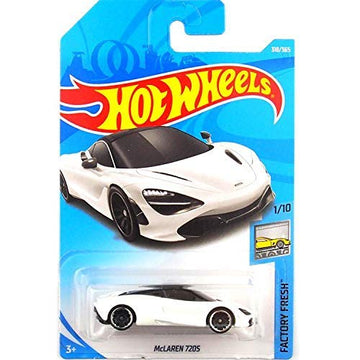 Hot Wheels 2018 Factory Fresh McLaren 720S 318/365 White