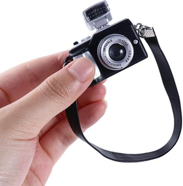 WNHNO Mini Camera 1:4 Scale Mini Camera Prop Vintage Camera Model Digital Camera Mini Decoration Accessories Photography Props