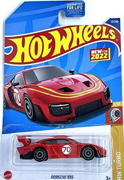Hot Wheels Porsche 935, HW Turbo 1/10 (Red)