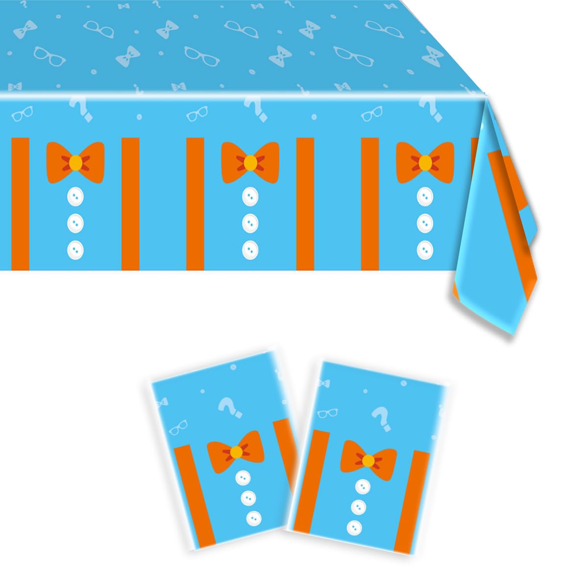 NF ORANGE English Teacher Party Supplies - Pack of 2 - Large Rectangular English Teacher Tablecloth 54in x 108in - English Teacher Party Decorations