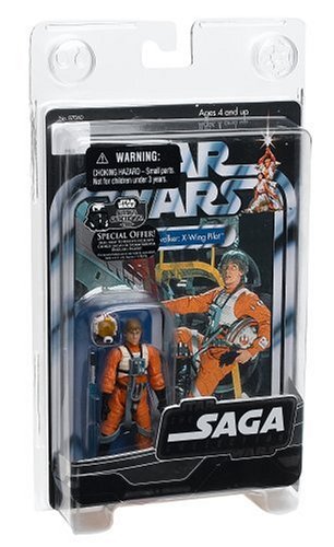 Star Wars 3.75 Vintage X-Wing Luke Figure