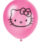 Hello Kitty Latex Balloons - 12", 8 Count, Vibrant Birthday Party Decorations
