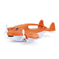 Green Toys Fire Plane - Pretend Play, Motor Skills, Kids Bath Toy Vehicle. No BPA, phthalates, PVC. Dishwasher Safe, Recycled Plastic, Made in USA.