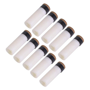 Alomejor 10pcs Cue Tips Pool Billiards Rod Stick Replacement Parts Repair Tool Supplies Accessories ?10mm/11mm/12mm/13mm?Optional Size?(10mm)