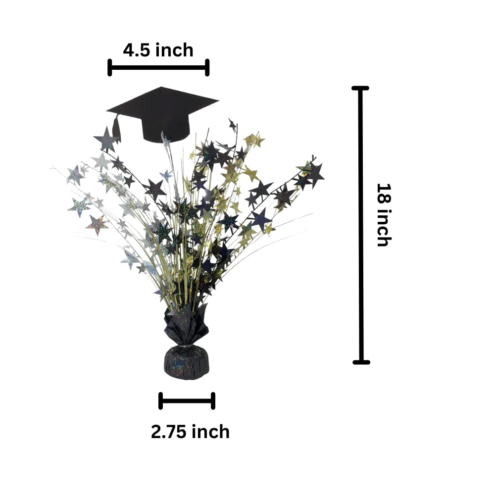 Forum Novelties Graduation Cap Special Occasion Centerpiece, 18"