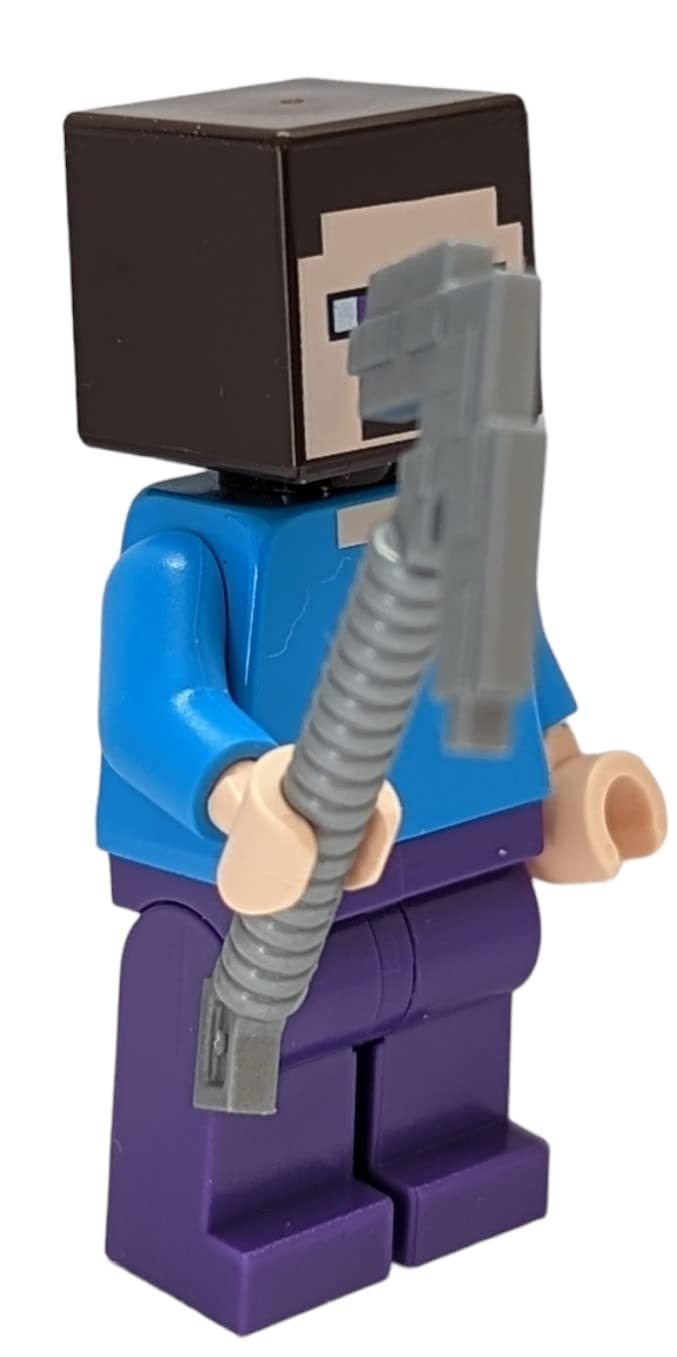 LEGO Minecraft: Steve Minifigure with Pickaxe