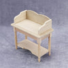 AirAds Dollhouse 1:12 scale dollhouse miniature furniture side stand student desk unfinished wood