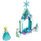 LEGO Disney Elsa's Castle Courtyard 43199 Building Set, Disney Frozen Ice Castle with Princess Elsa Mini Doll Figure, Disney Princess Toy Set for Kids