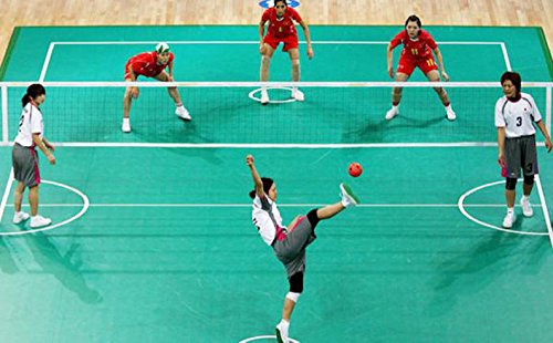 perfect2desire Rattan Ball Small Handmade Sepak Takraw Sport Kick Ball Rattan 4 Inches