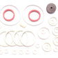 Game Room Guys Gottlieb Now Pinball White Rubber Ring Kit