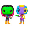 Pop! Exclusive Black Light Two Pack Marvel Guardians of The Galaxy Vol. 2 Gamora & Nebula #2