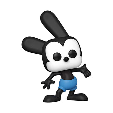 Funko POP! Disney: Disney 100 - Oswald The Lucky Rabbit - 1/6 Odds for Rare Chase Variant - D100 - Disney - Collectable Vinyl Figure - Gift Idea