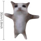 HWHXCZYH Cat Plush-Toy - 30 Cm, Grey,Cute- Stuffed Animal - Adorable Anime Design - Soft and Cuddly Perfect Christmas, Halloween, or New Year's Gift