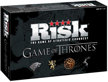 USAOPOLY Risk Themed Game of Thrones Strategy Board Game |for Game of Thrones Fans | Official Merchandise | Based on The TV Show on HBO, Orignal Color