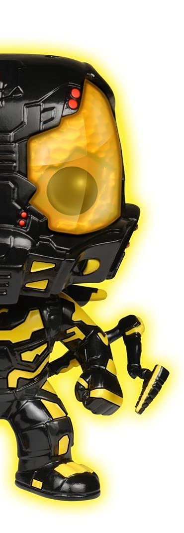 Funko POP Movies: Ant-Man Glow in The Dark Yellow Jacket Action Figure [Amazon Exclusive]