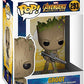 Funko POP! Marvel: Avengers Infinity War - Teen Groot with Gun