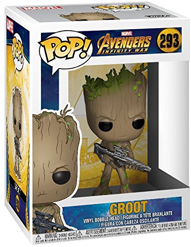 Funko POP! Marvel: Avengers Infinity War - Teen Groot with Gun