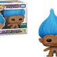 Funko Pop! Trolls - Good Luck Trolls - Blue Troll With Blue Hair - B&N Exclusive #06