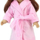 Sophia's Doll Bunny Slipper Shoes with Fluffy Rabbit Ears and Stitched Nose Accessory for 18" Dolls, White
