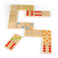 Bigjigs Toys Wooden Jumbo Kids Dominoes - 28 Giant Dominoes for Children Aged 3 Years +, Premium Quality Wooden Traditional Games, Fun Garden Games