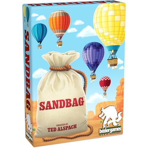 Sandbag - from The Creators of Cat in the Box Deluxe Edition Bézier Games - Trick Taking Card Game - 30 min Play time - Strategy Card Game for 3 to 6