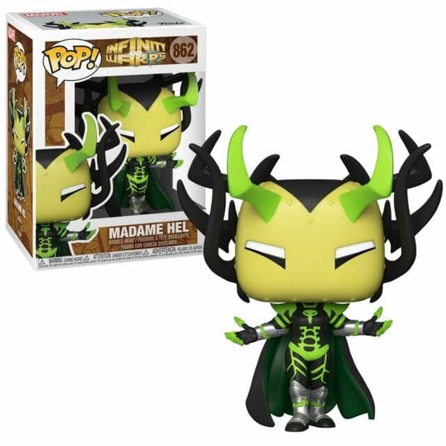 Pop Marvel Infinity Warps Madame Hel Vinyl Figure