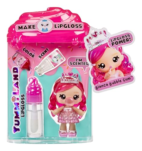 Yummiland Lipgloss Doll- Bianca Bubblegum, Ages 4+