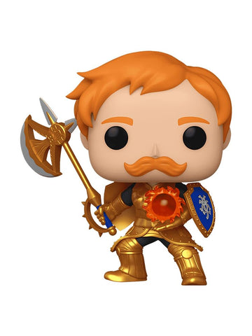 Epic Collectibles Pop Anime: The Seven Deadly Sins - Escanor Exclusive Vinyl Figure Included with Box Protector Compatible for Funko