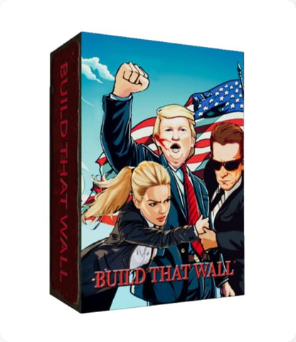 Beacon Political Trump Game Build that Wall | Easy to Learn and Outrageously Fun for Teens & Adults Alike | 2-6 Players Ages 13+