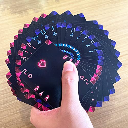 TAOYATAO Black Knight Cardistry Playing Cards Poker Cards Novelty Poker Game Deck of Cards for Adults Card Decks Games Party