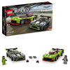 LEGO Speed Champions Aston Martin Valkyrie AMR Pro & Vantage GT3 2 Collectible Model 76910 - Race Car and Toy Set, Includes 2 Driver Minifigures