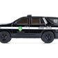 Greenlight 2024 Police Pursuit Vehicle Dover Police - 100th Anniversary Edition Black with White Stripes Hobby Series 1/64 Diecast Model Car GL30549