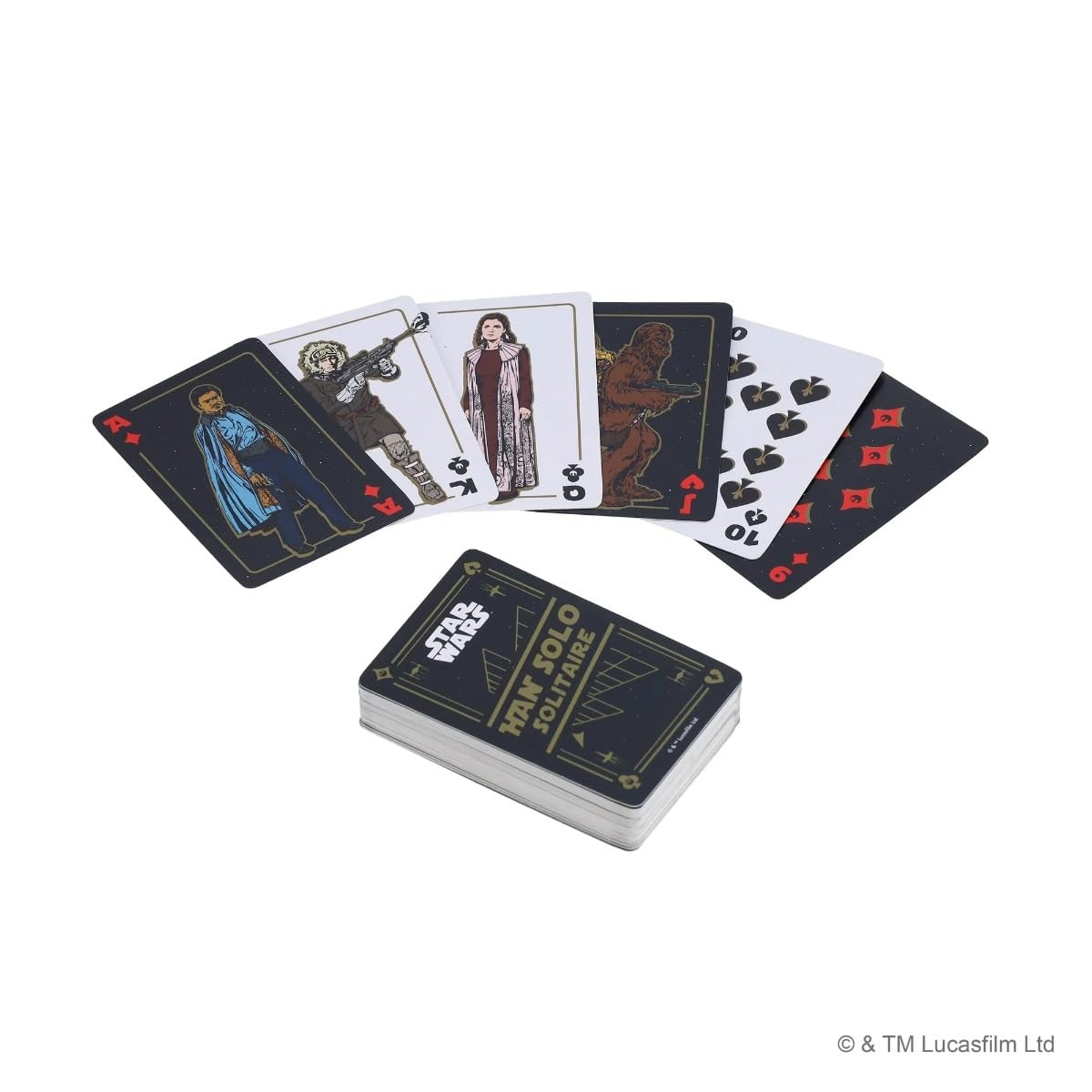 Star Wars: Han Solo Solitaire | The Classic Card Game, Carbon Frozen
